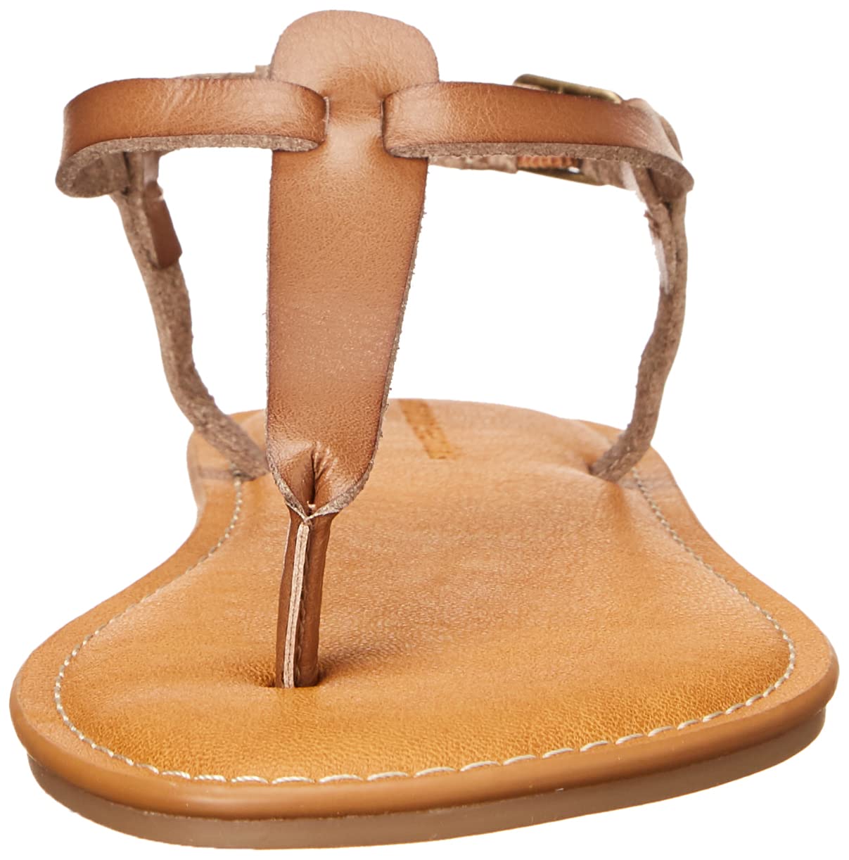 Amazon Essentials Women's Casual Thong Sandal with Adjustable Ankle Strap - Comfortable Summer Flip Flops for Beach, Pool, and Outdoor Wear
