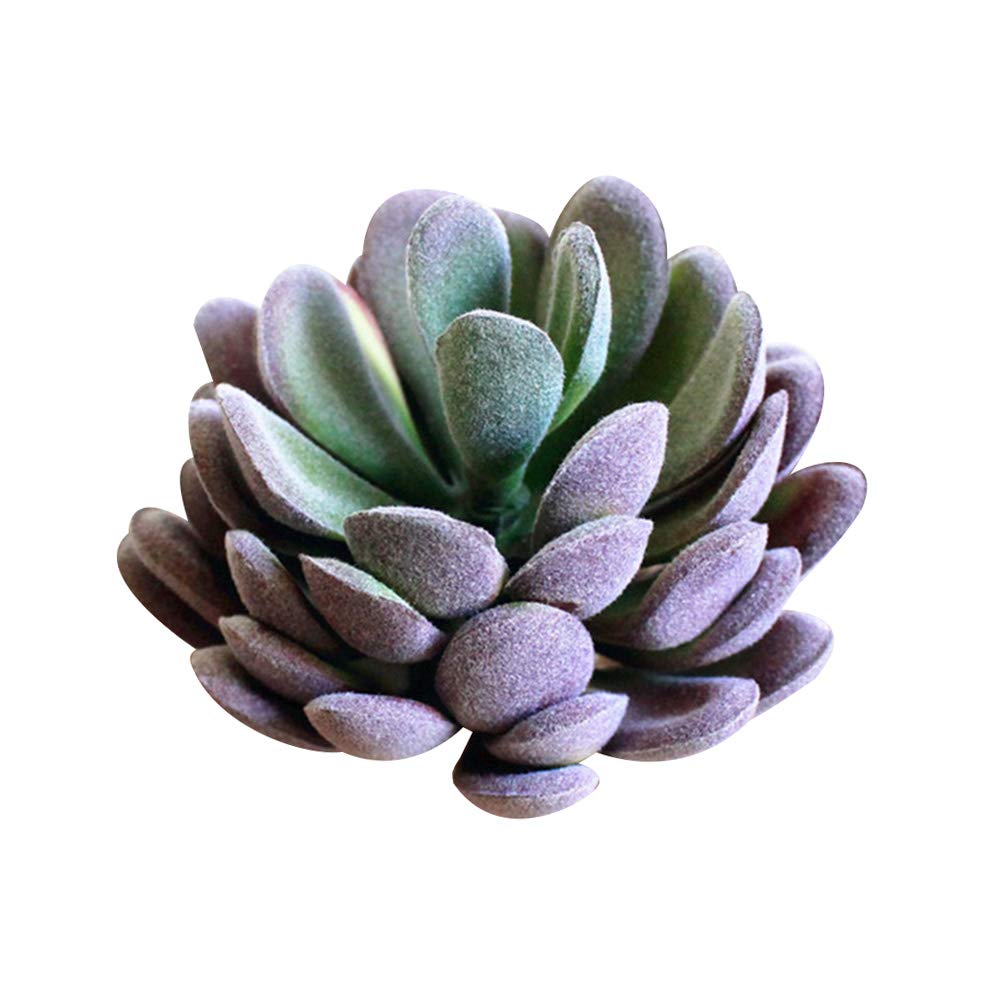 Lucare 1Pc Artificial Succulent Plant - Realistic Fake Succulents for DIY Flower Arrangements, Bonsai, Home & Office Desk Decor - Perfect for Wedding Centerpieces, Shelf Displays & Gift Giving