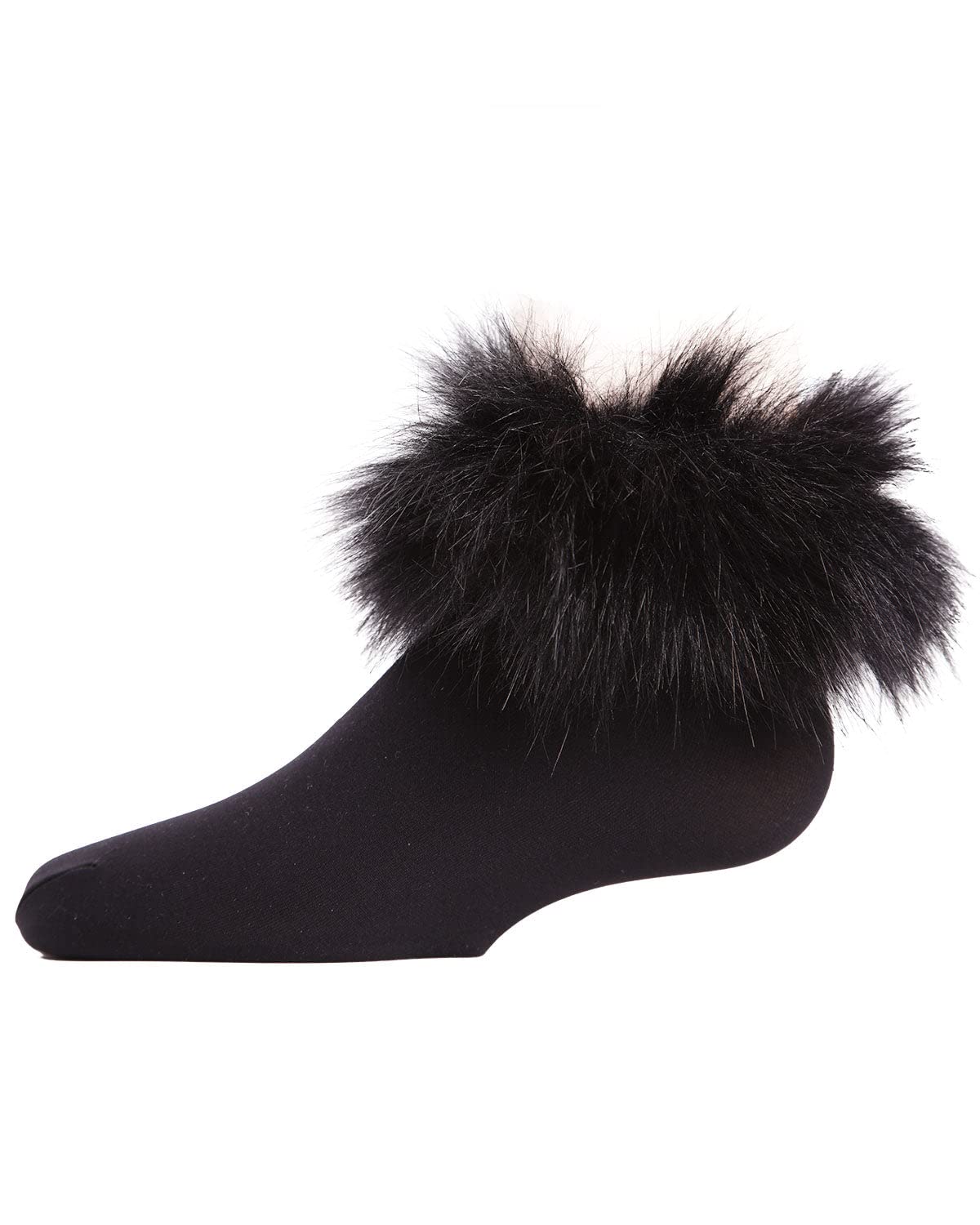MeMoi Soft Microfiber Faux-Fur Ankle Socks for Girls - Warm & Cozy Winter Socks for School, Home, and Outdoor Activities