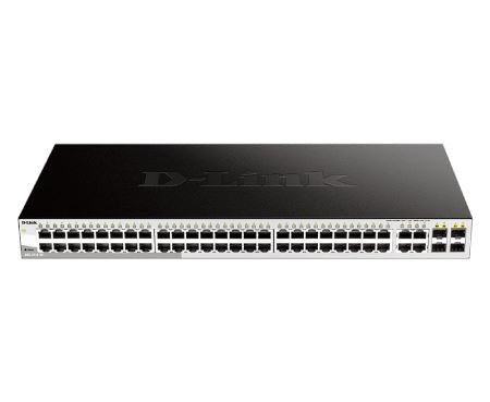 D-Link DES-1210-52 52-Port Gigabit Smart Managed Network Switch - Ideal for Office, Data Center & Enterprise Networking