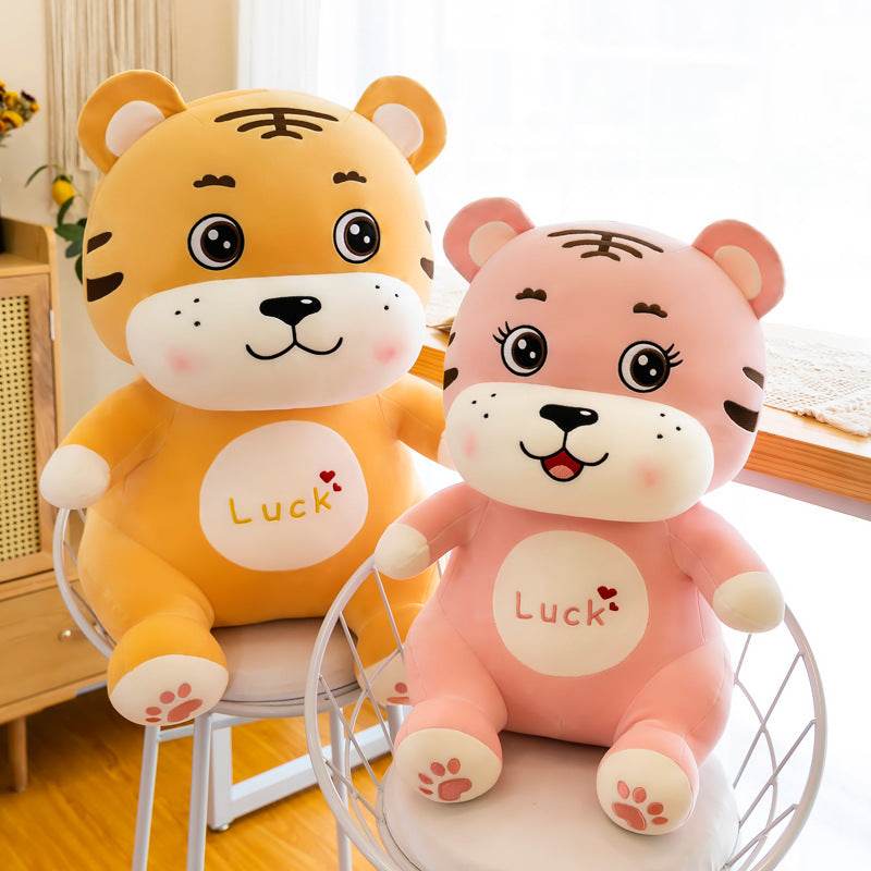 Adorable Kawaii Baby Tiger Plush Toy - Cute Stuffed Animal for Kids, Soft Plushie Gift for Baby Shower, Birthday & Nursery Decor | Perfect for Cuddling, Playtime & Room Decoration