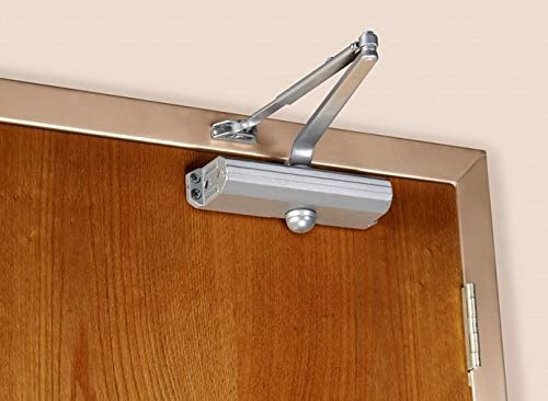 Norton 1601 Series Heavy Duty Door Closer - Tri-Style (Regular, Top Jamb, Parallel Arm) Non-Handed Size 1-6 Cast Aluminum (1601-689) - Ideal for Commercial Buildings, Schools & Office Doors
