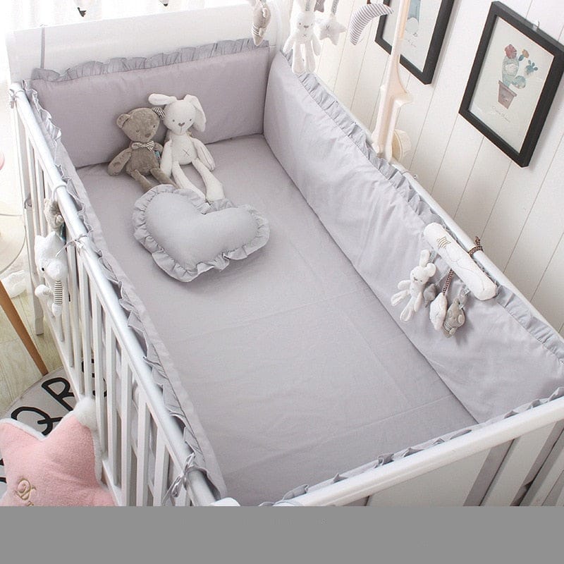 Soft & Breathable Baby Cot Bedding Set - Premium Crib Sheets & Blankets for Newborns & Toddlers | Nursery Essentials for Safe & Comfortable Sleep | Perfect for Daycare, Travel & Home Use