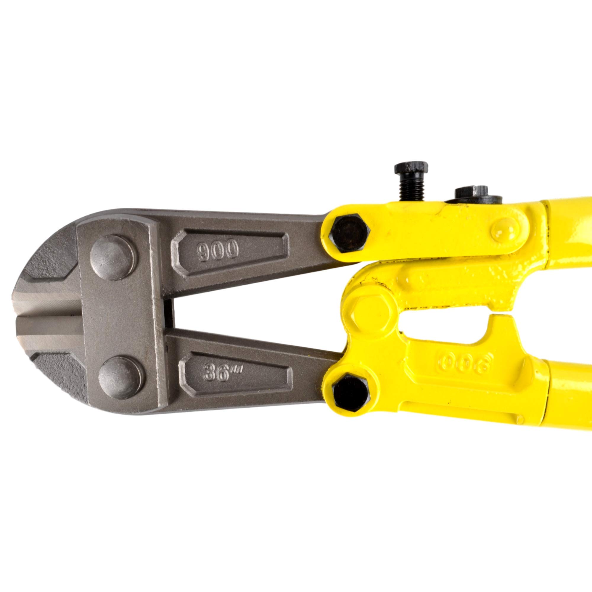 SSS 36-Inch Heavy Duty Bolt Cutters with Logo Sticker - Professional Grade Steel Construction for Cutting Chains, Locks & Wires - Perfect for Home Security, Construction & Emergency Use