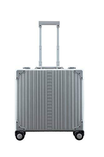 ALEON 17 Inch Aluminum Wheeled Hardside Business Briefcase - Lightweight Carry-On Luggage for Business Travel & Office Commute
