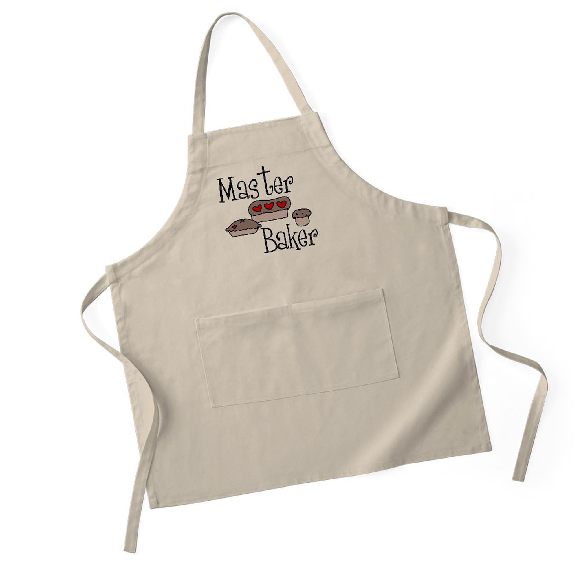 Master Baker Kitchen Apron with Pockets - Adjustable Grilling & Baking Apron for Cooking, BBQ, Baking - Perfect for Chefs, Home Cooks & Outdoor Grilling