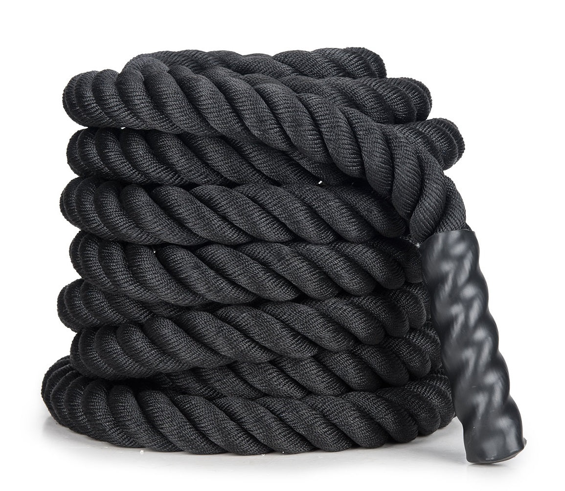 Premium Heavy Duty Battle Rope for CrossFit, Gym & Home Workouts - 1.5