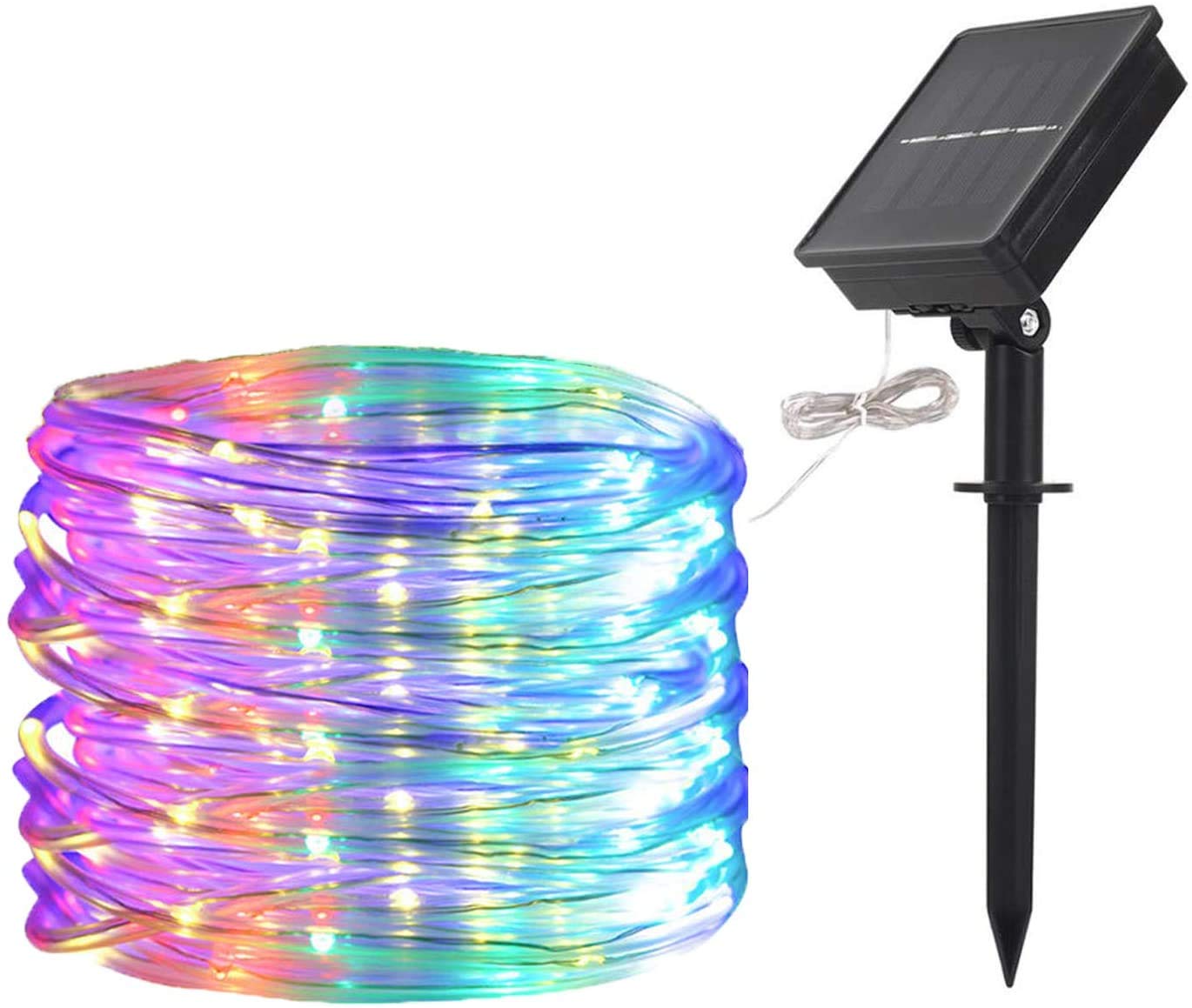 Solar Powered Outdoor String Lights - 20M/200 LED Waterproof Fairy Lights with 8 Lighting Modes | Decorative Copper Wire Garden Lights for Patio, Wedding, Christmas, Party & Home Decor | Perfect for Backyard, Porch, and Landscape Lighting