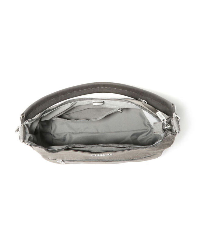 Baggallini Modern Pocket Half Moon Crossbody Bag - Stylish & Functional for Travel, Work & Everyday Use