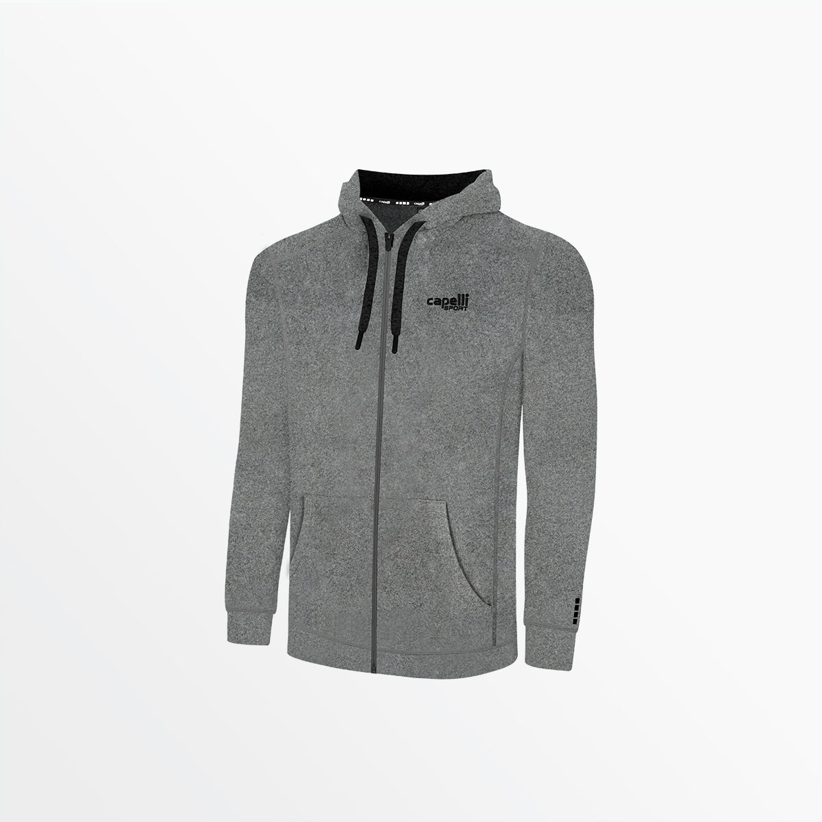 Youth Essential Heather Zip Up Hoodie - Soft & Comfortable Pullover for Teens - Perfect for School, Sports & Casual Wear