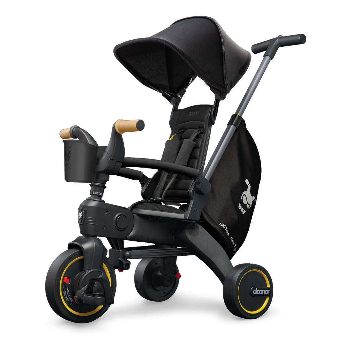 Doona Liki Trike S5 - Lightweight Foldable Baby Stroller & Toddler Tricycle for Ages 1-5 | Perfect for Park Walks, Shopping & Travel