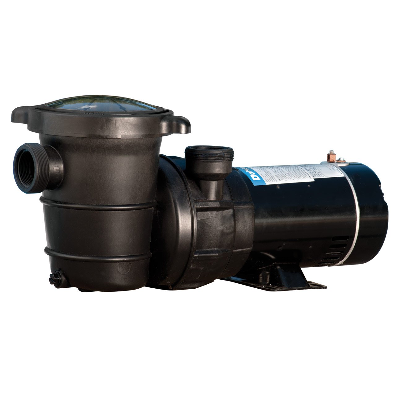 Doheny's 1 HP (0.9 THP) Above Ground Pool Pro Swimming Pool Pump - High Performance Water Circulation for Inground & Above Ground Pools - Perfect for Backyard, Residential & Commercial Use
