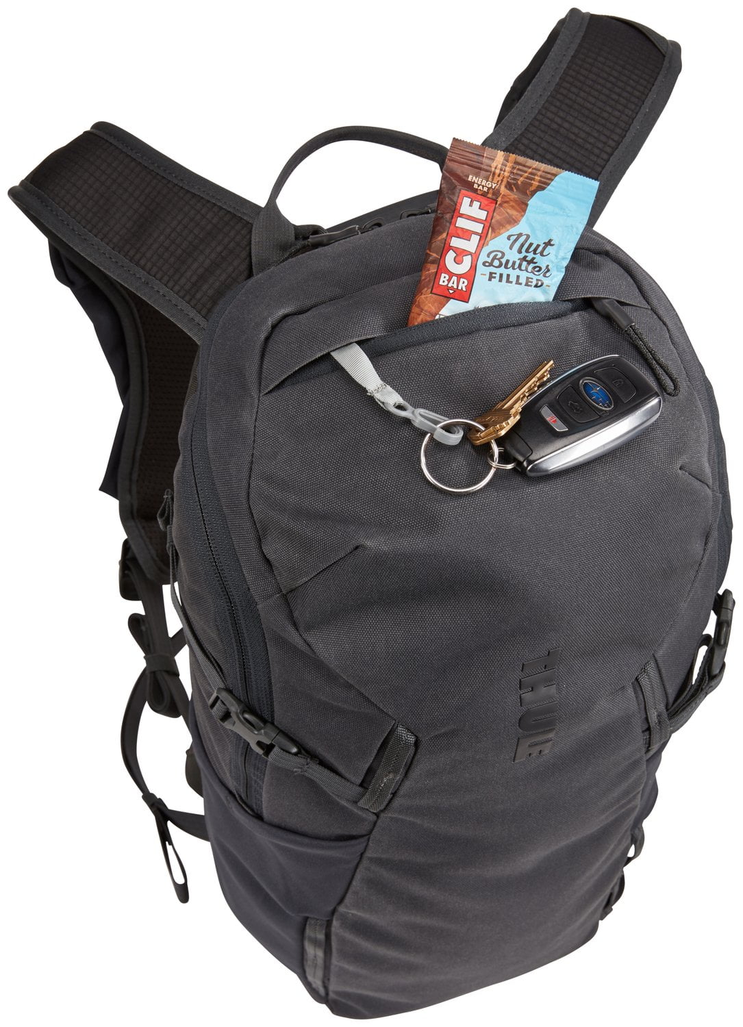 Thule AllTrail X 15L Hiking Backpack - Lightweight & Water-Resistant Daypack for Outdoor Adventures (Obsidian Gray) - Perfect for Hiking, Camping & Travel