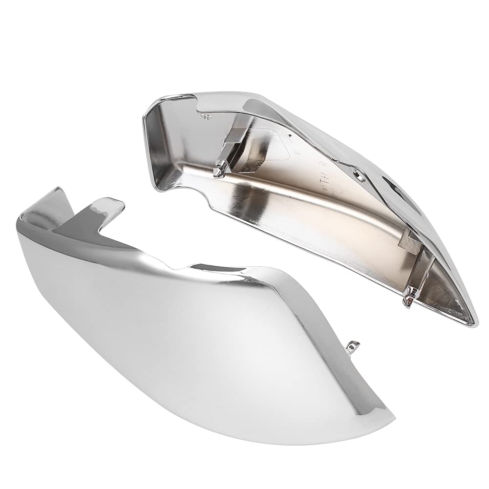Chrome Motorcycle Battery Side Cover Fairing Cap for Honda VTX1800 R/S/N/F/T Models (2002-2008) - Durable Protection & Custom Styling for Cruiser Bikes