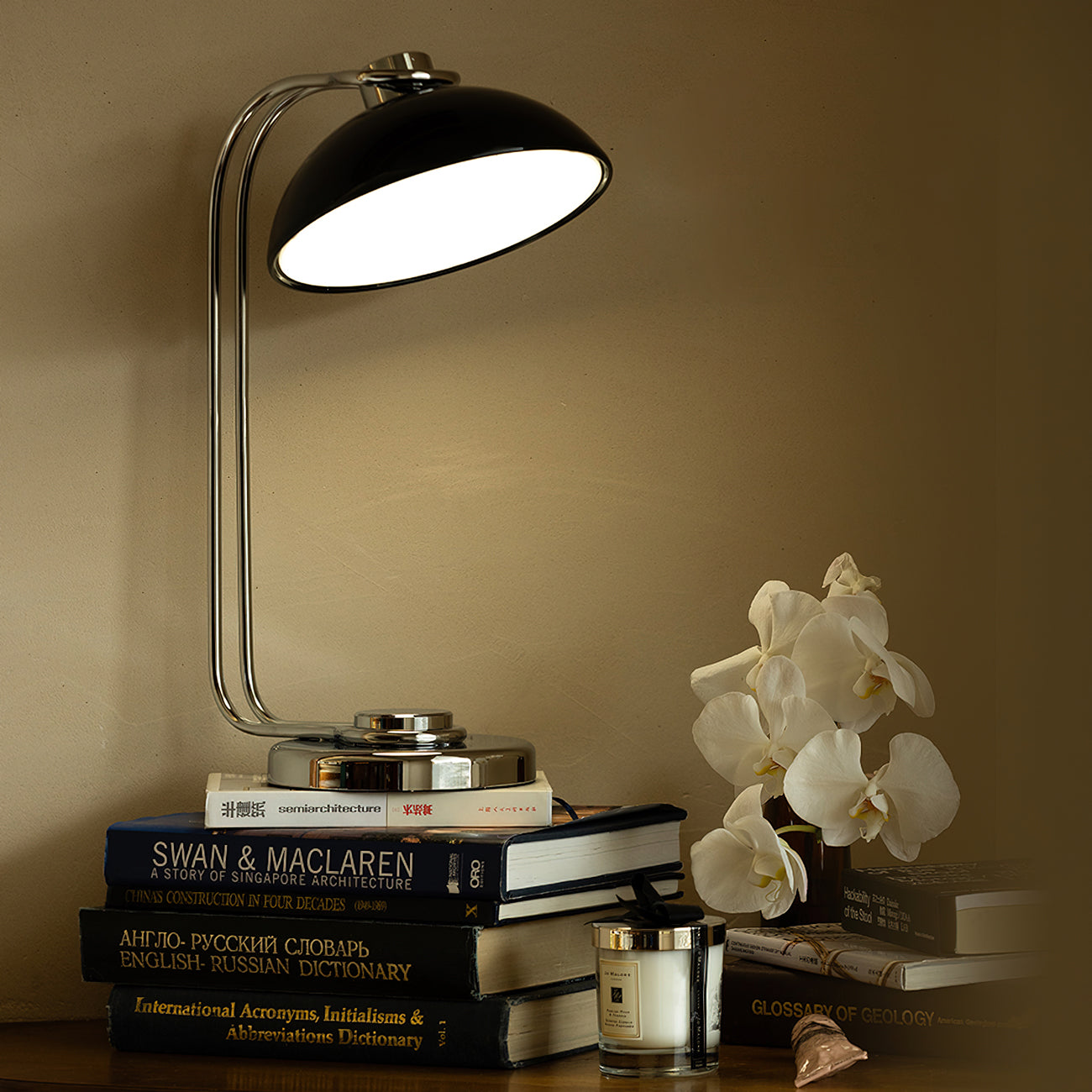 Athena Modern Table Lamp - Elegant Bedside & Living Room Lighting for Home & Office Decor