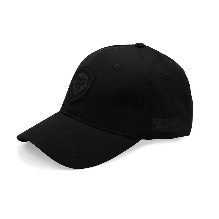 VT Shield Logo Future Looks Bright Black & Black Flex Fit Hat - Stylish & Comfortable Baseball Cap for Men & Women - Perfect for Sports, Outdoor Activities & Casual Wear