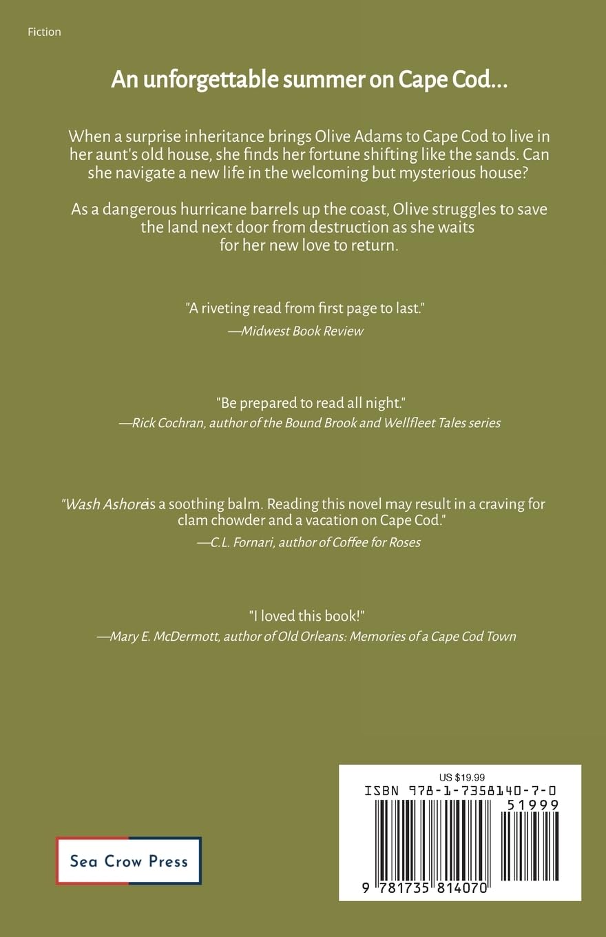 Wash Ashore: A Tale of Cape Cod - Coastal Poetry & Stories Collection | Perfect for Cape Cod Lovers, Beach Reading & New England Literature Enthusiasts