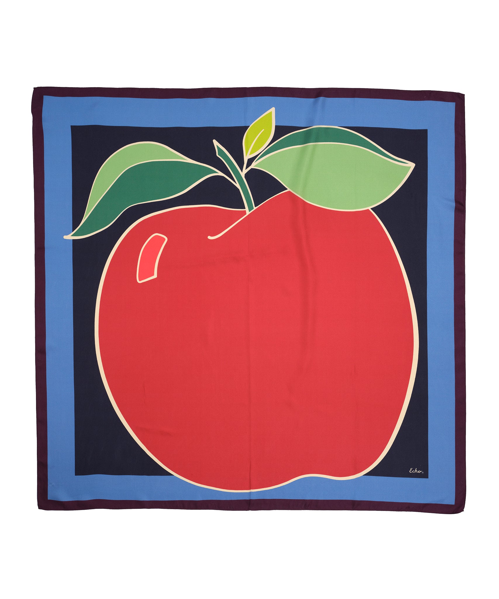 35 Inch Silk Square Scarf - The Big Apple Print Fashion Accessory for Women, Gift Wrapping, Home Decor & Travel Essentials