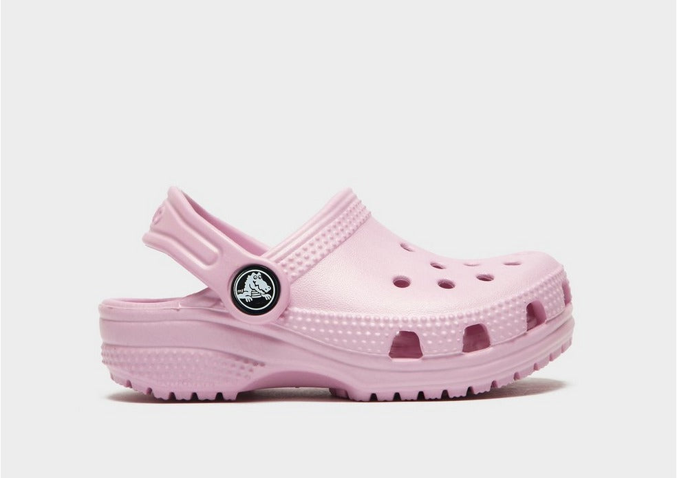 Crocs Kids Classic Pink Milk Clogs | Comfortable & Lightweight Slip-On Shoes for Boys & Girls | Perfect for School, Play & Outdoor Activities