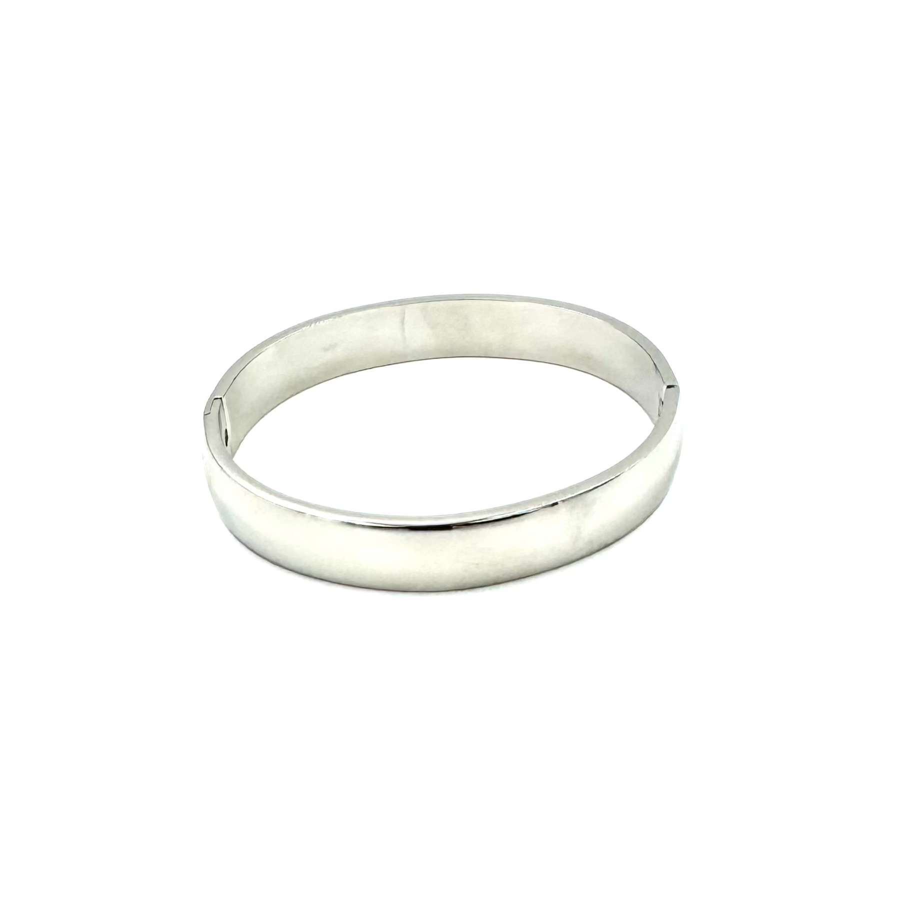 Ashley Gold Stainless Steel Plain Bangle Bracelet for Women - Elegant Minimalist Jewelry for Everyday Wear, Gifts & Special Occasions