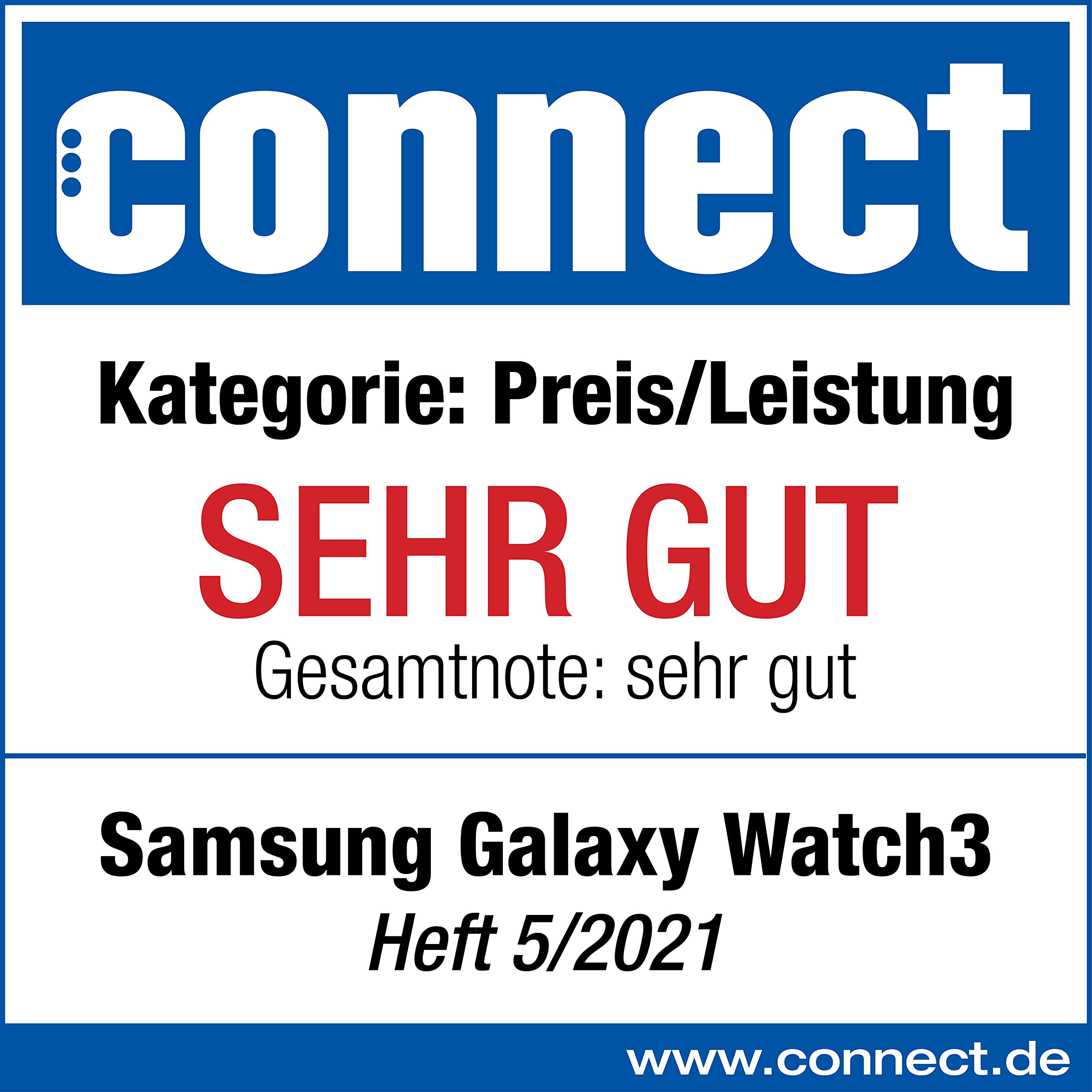 Samsung Galaxy Watch3 Smartwatch - Bluetooth Compatible with Android, Rotating Bezel, Fitness Tracker, Large Round Screen for Workouts & Daily Use