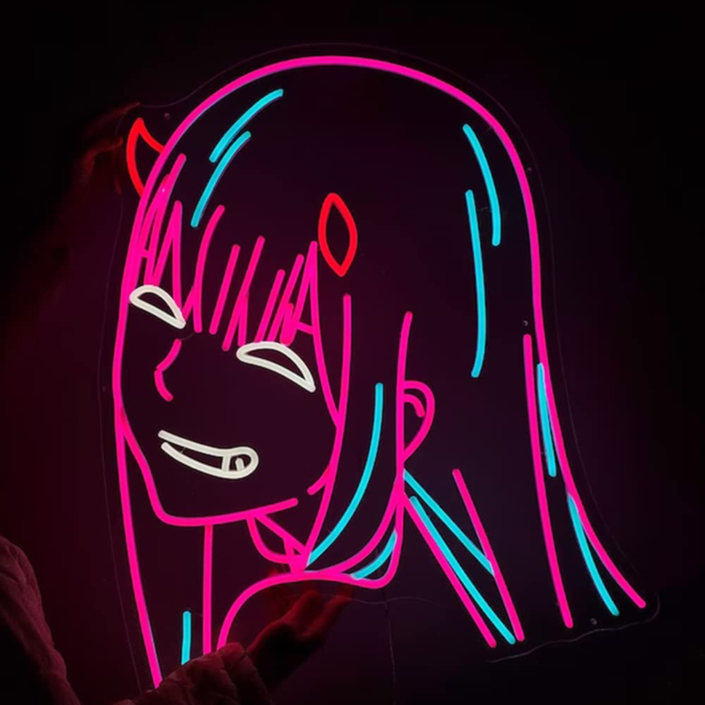 Custom LED Zero Two Anime Neon Sign - 26