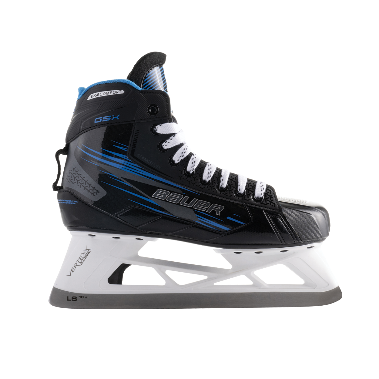 Bauer GSX Junior Goalie Skates - Lightweight Hockey Skates for Youth Goalies - Perfect for Ice Hockey Training & Games