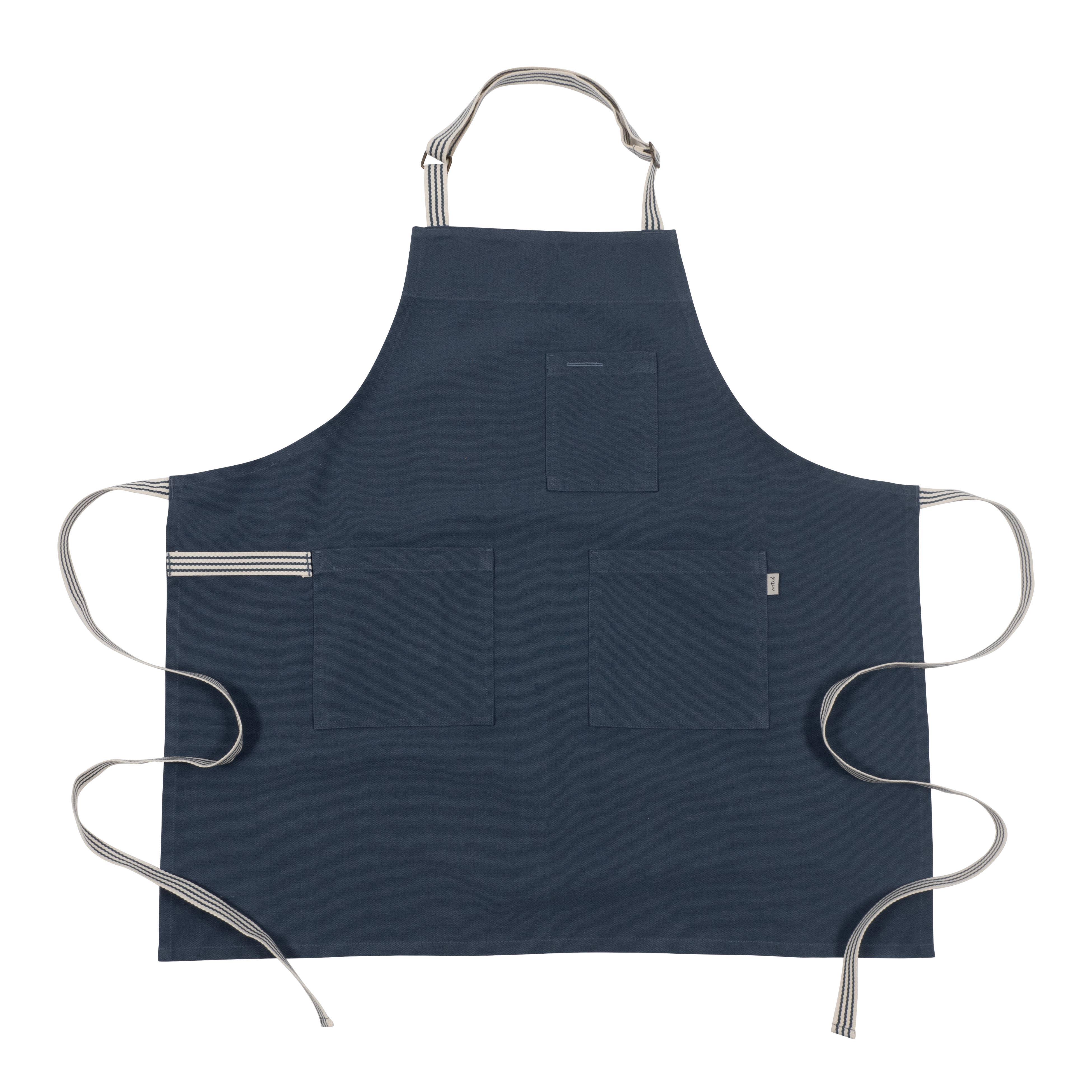 KAF Home Rooted Sustainable Chef's Apron - 32 x 30 Inches - Eco-Friendly Kitchen Apron for Cooking, Baking & Grilling - Perfect for Chefs, Home Cooks & BBQ Enthusiasts