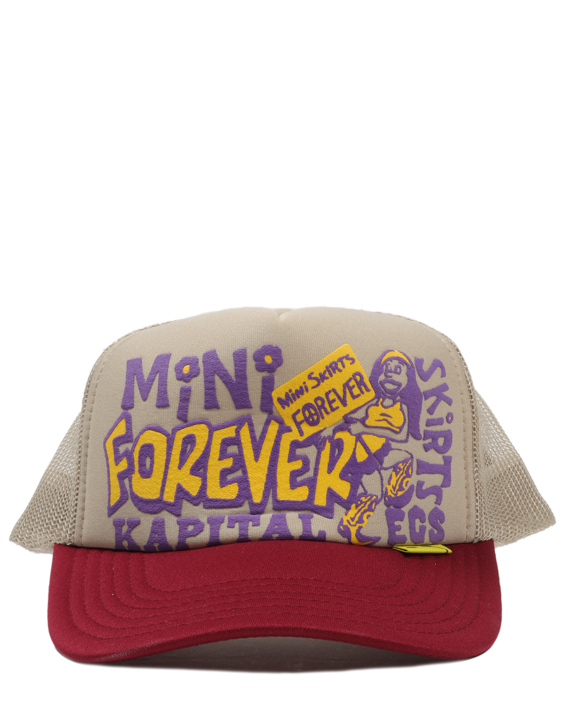 Trendy Mini Skirts Forever Trucker Hat for Women - Vintage Style Adjustable Baseball Cap - Perfect for Summer Outfits, Music Festivals & Casual Streetwear