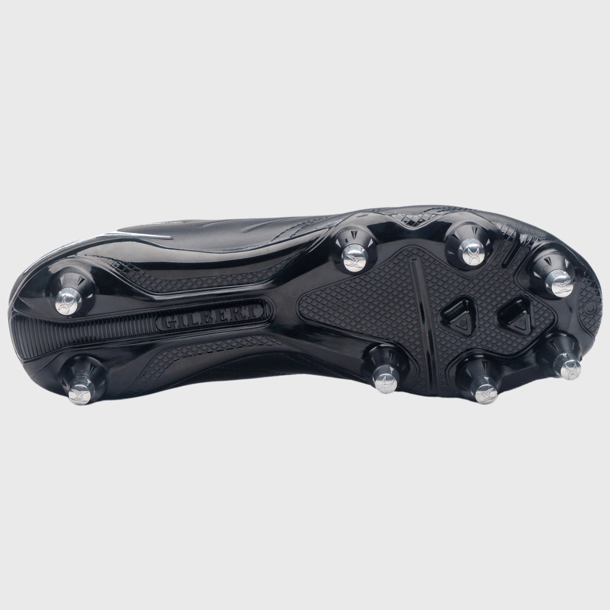 Gilbert Icon 8 Stud Rugby Boots - Men's Professional Rugby Cleats for Firm Ground - Perfect for Rugby Matches, Training & Outdoor Sports