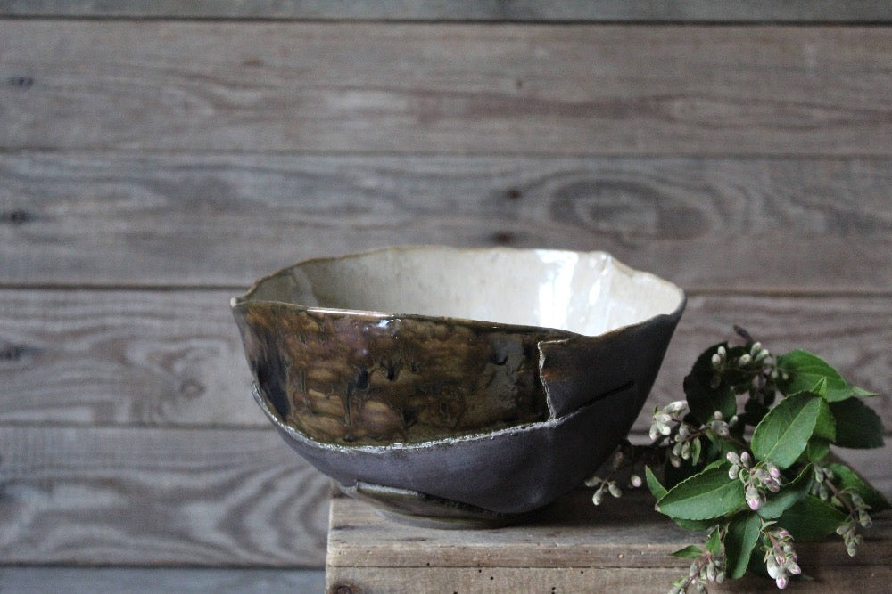 Premium Black Stoneware Bowl Set - Handcrafted Ceramic Soup, Salad, Pasta Bowls - Durable & Microwave Safe - Perfect for Home Dining, Restaurant Use & Gift Giving