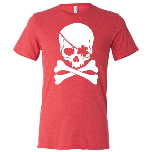Shamrock Skull Graphic T-Shirt - Unisex Cotton Tee for St. Patrick's Day & Casual Wear | Irish Pride & Skull Lover Apparel