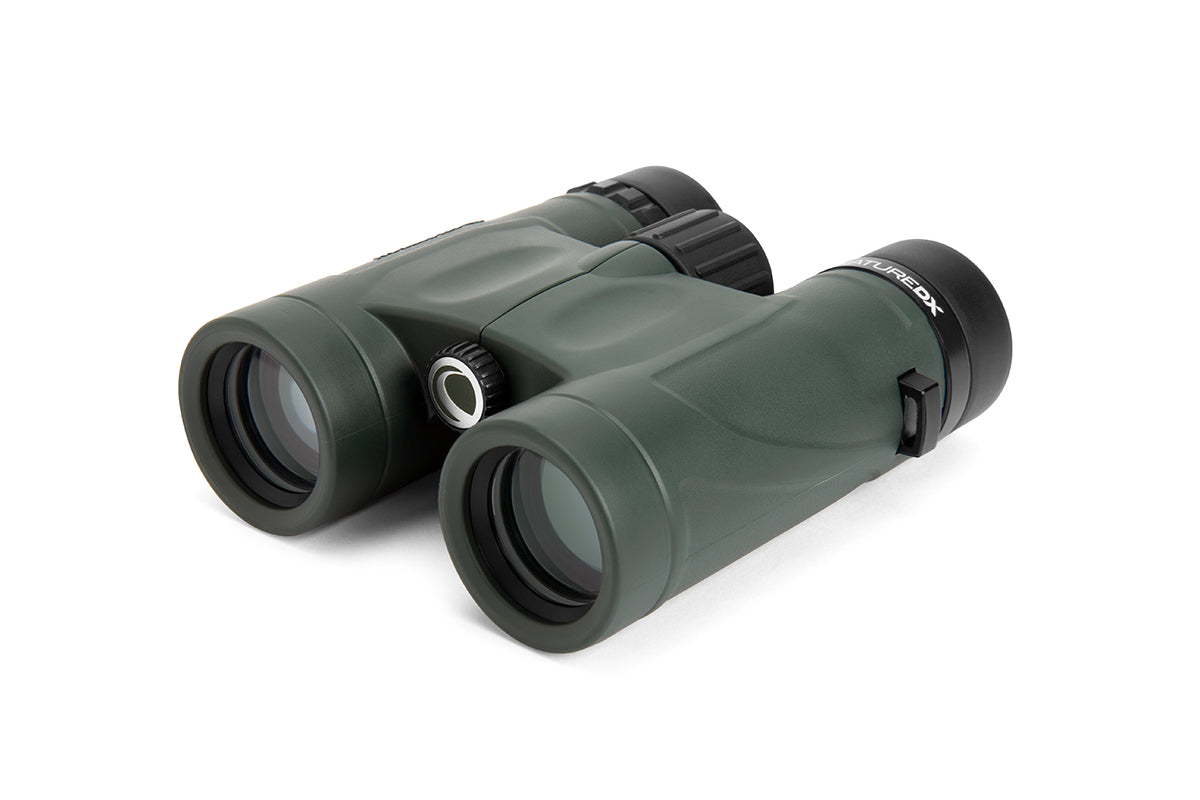 Nature DX 10x32 Roof Prism Binoculars - Compact & Lightweight for Bird Watching, Hiking, and Outdoor Adventures