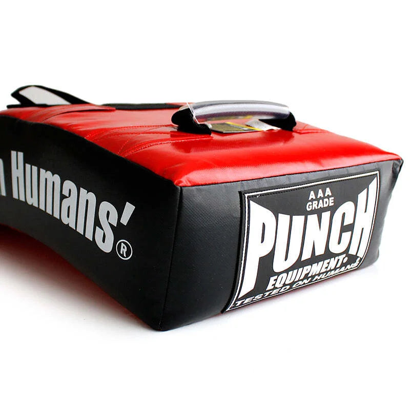 KICK SHIELD GroupX® Red/Black - High-Quality Martial Arts Training Gear for MMA, Kickboxing & Self-Defense Practice