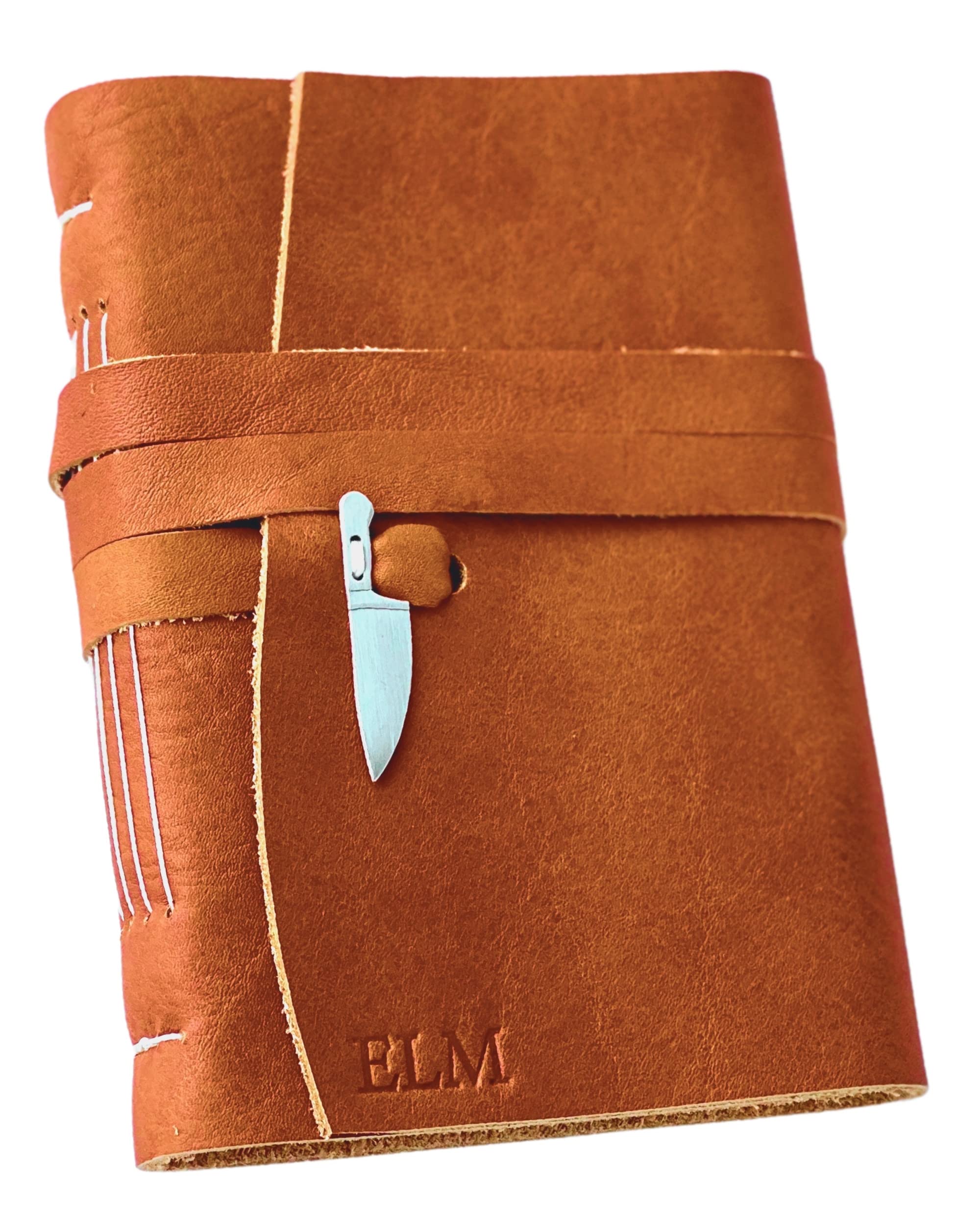 Rust Recipe Cookbook with Professional Chef's Knife - Perfect for Home Cooking, Camping & Outdoor Adventures