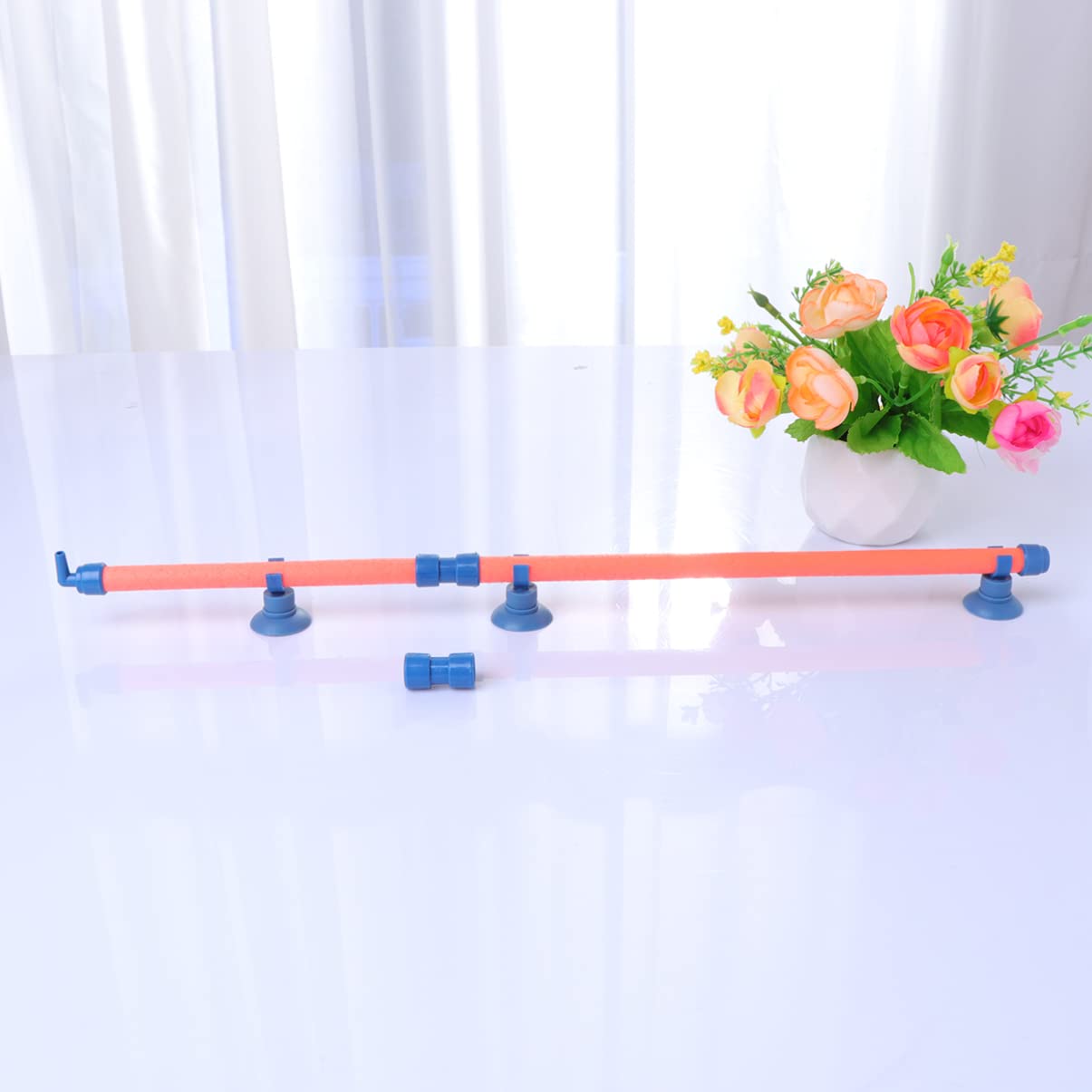 Balacoo 14 Bubble Tube - Aquarium Air Stone Bubble Wall Bar for Fish Tank, Oxygen Diffuser with Strong Airflow - Perfect for Freshwater/Saltwater Tanks, Decorative Bubble Effects in Home/Office Aquariums