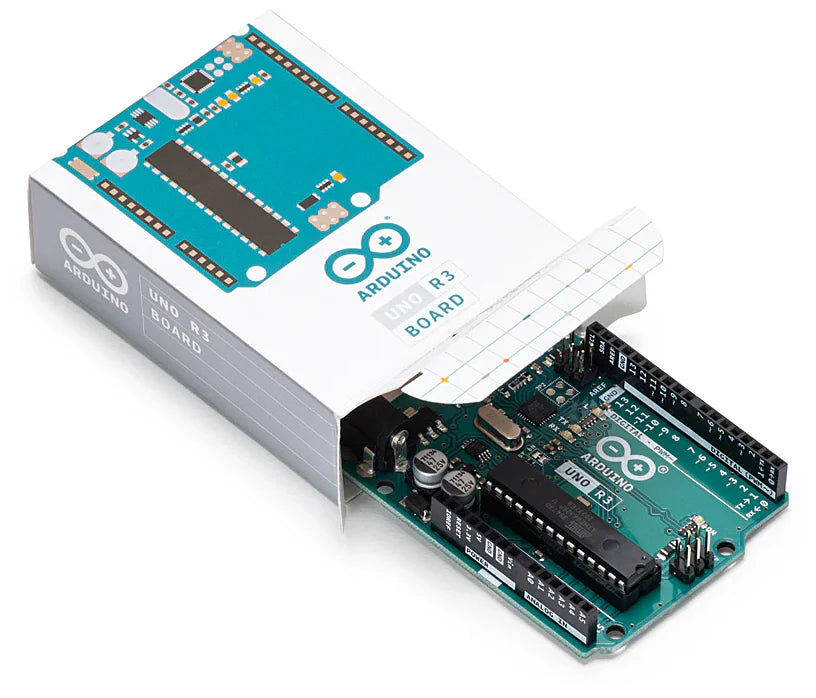 Arduino Uno Rev3 Microcontroller Board - Programmable Development Kit for DIY Electronics Projects | STEM Learning, Robotics & Home Automation