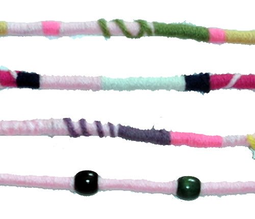 Light Pink Dreadlocks Accessory | 1-Pack Dread Wrap for Hair Protection | Colorful Hair Accessories for Dreads, Braids & Curls | Perfect for Daily Styling & Protective Hairstyles