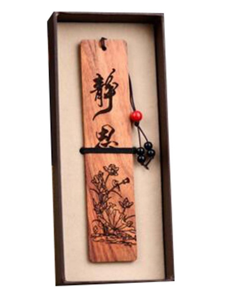 Vintage Natural Wood Bookmark - Handmade Unique Gifts for Book Lovers, Writers & Readers - Perfect for Reading, Book Club Gifts & Literary Enthusiasts