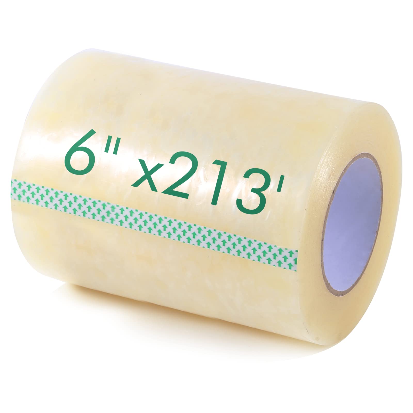 Greenhouse Repair Tape - 6.3 mil Thickness, Clear UV Resistant Plastic Sheeting Tape (6in x 213ft) for Greenhouse Coverings, Poly Film & DIY Projects - Perfect for Patching Holes, Sealing Edges & Protecting Plants