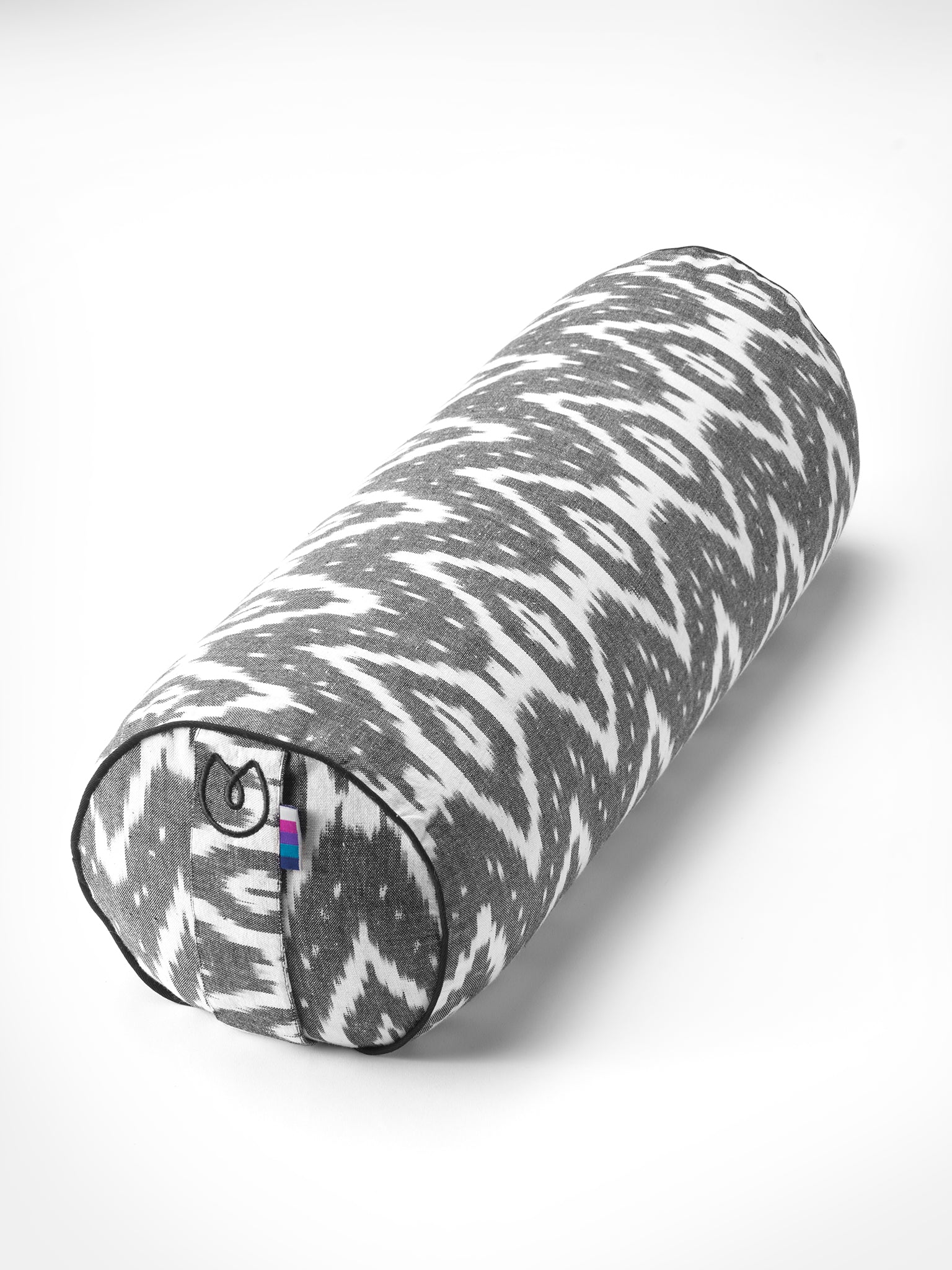 Yogamatters Ikat Bolster Yoga Pillow - Support for Meditation, Yoga & Relaxation - Perfect for Home, Studio & Travel Use