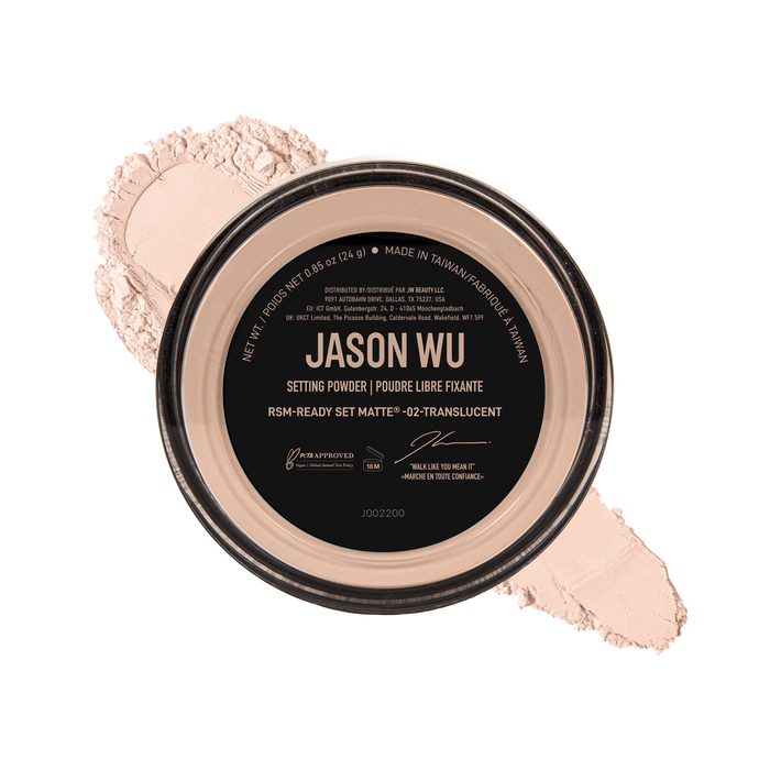 Jason Wu Beauty Ready Set Matte Pressed Powder - Oil Control & Long-Lasting Makeup for Flawless Matte Finish | Perfect for Daily Wear, Office & Special Occasions