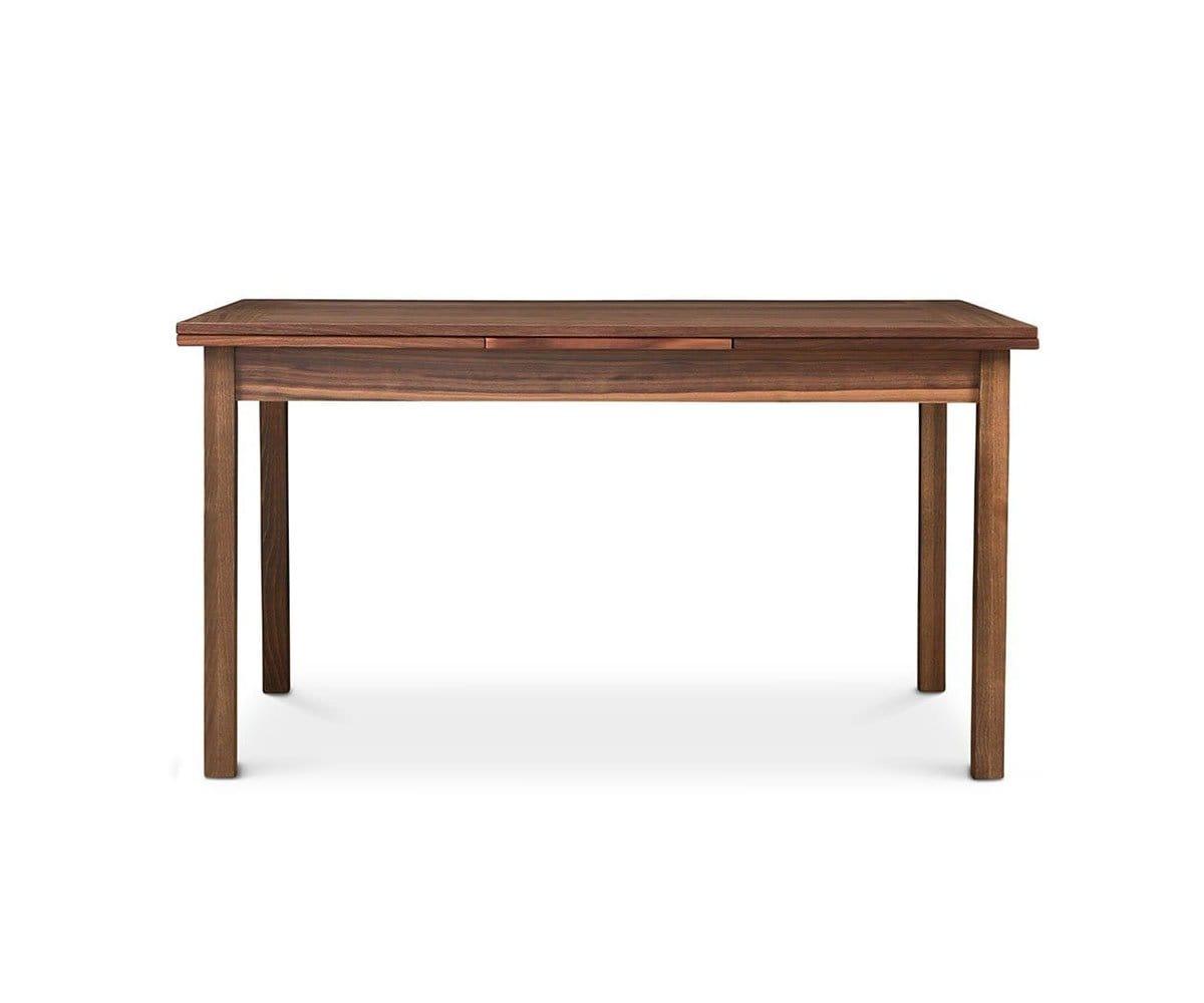 Dinex Alfa Extendable Dining Table - Modern Expandable Wooden Table for Small Spaces | Perfect for Apartments, Dining Rooms & Entertaining Guests