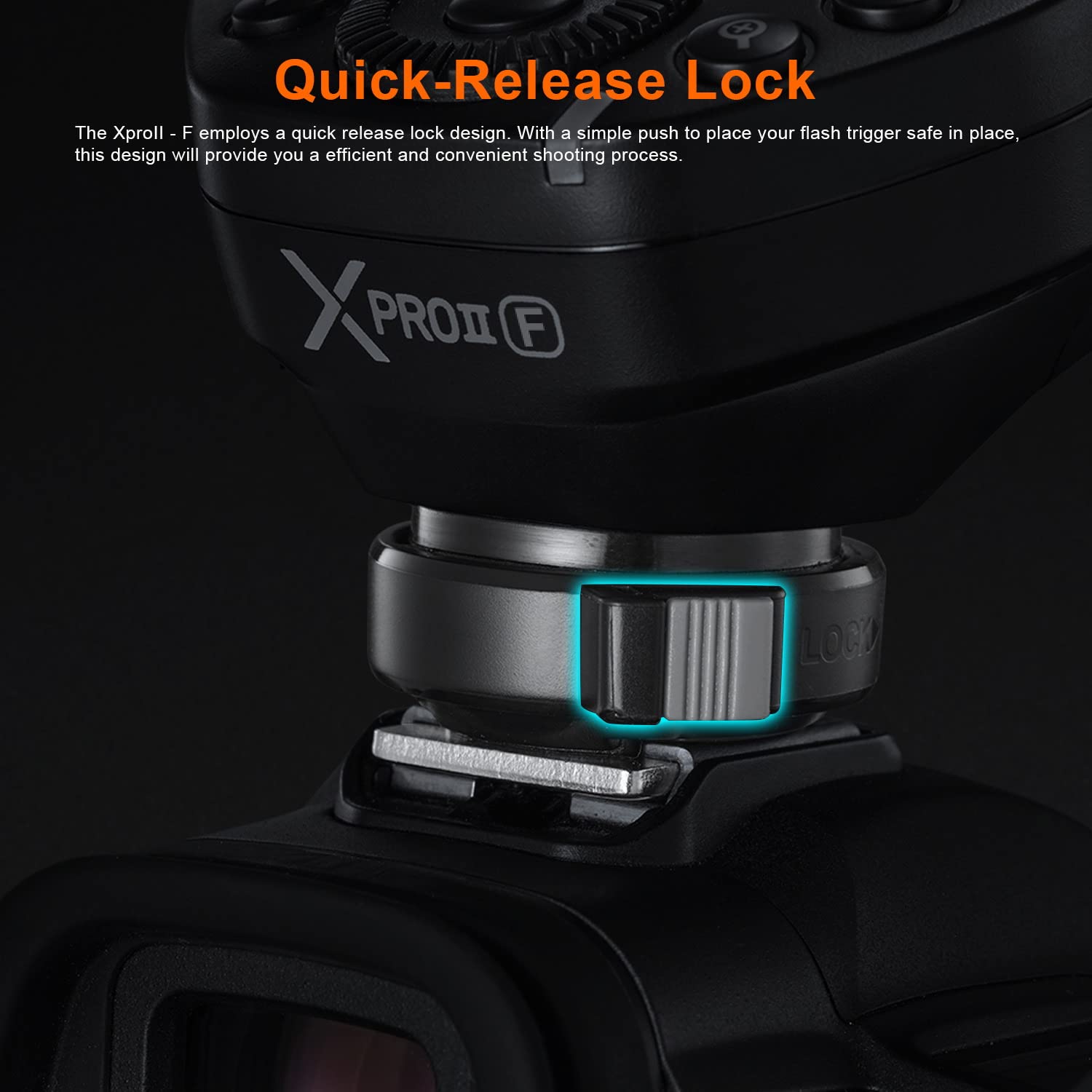 Godox XProII-F TTL Wireless Flash Trigger Transmitter for Fujifilm Cameras - 2.4G HSS up to 1/8000s, Bluetooth Control, 16 Groups & 32 Channels - Perfect for Studio Photography, Wedding Shoots & Outdoor Flash Photography