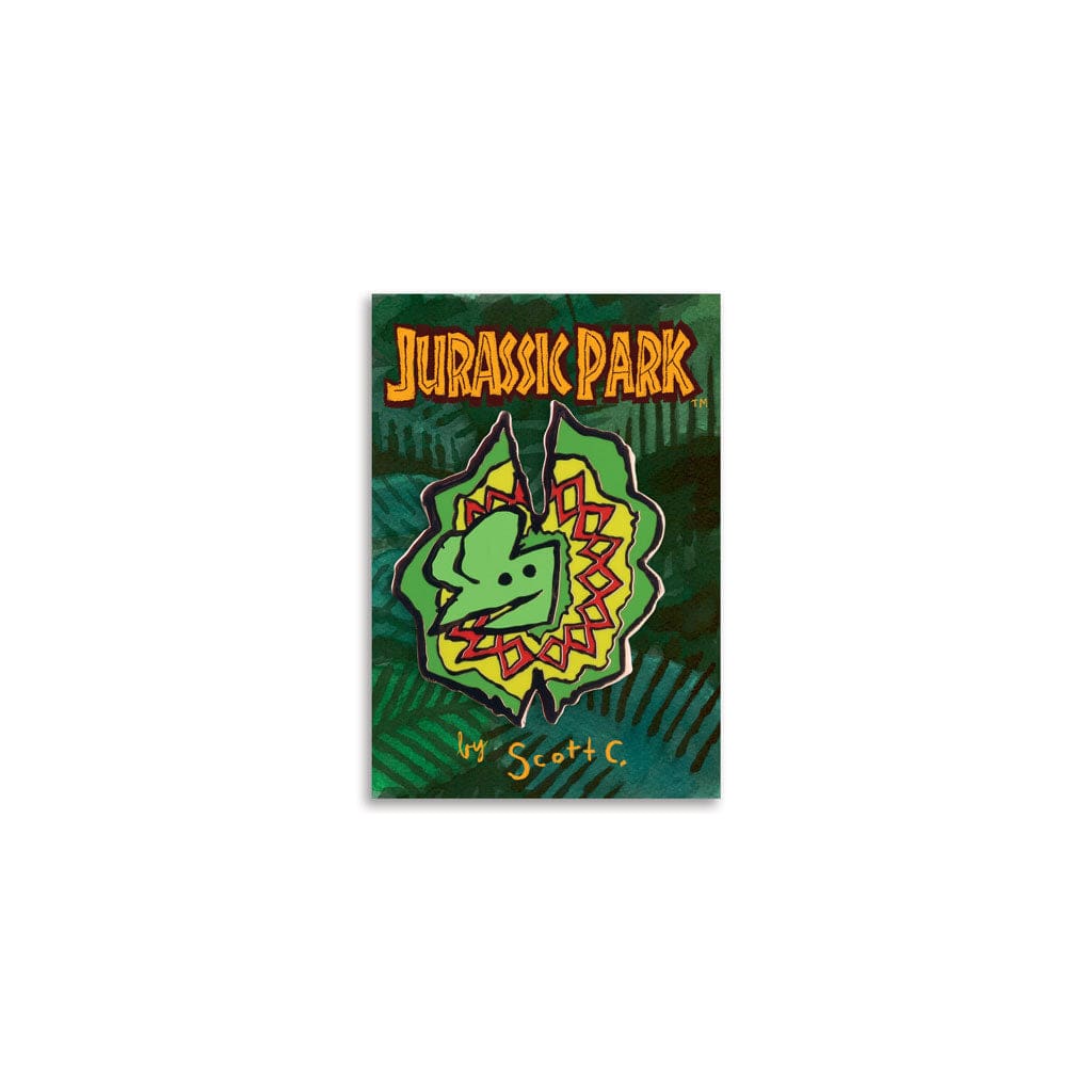 Jurassic Park Dilophosaurus Enamel Pin - Dinosaur Collectible Badge for Backpacks, Jackets & Gifts - Perfect for Fans & Movie Lovers