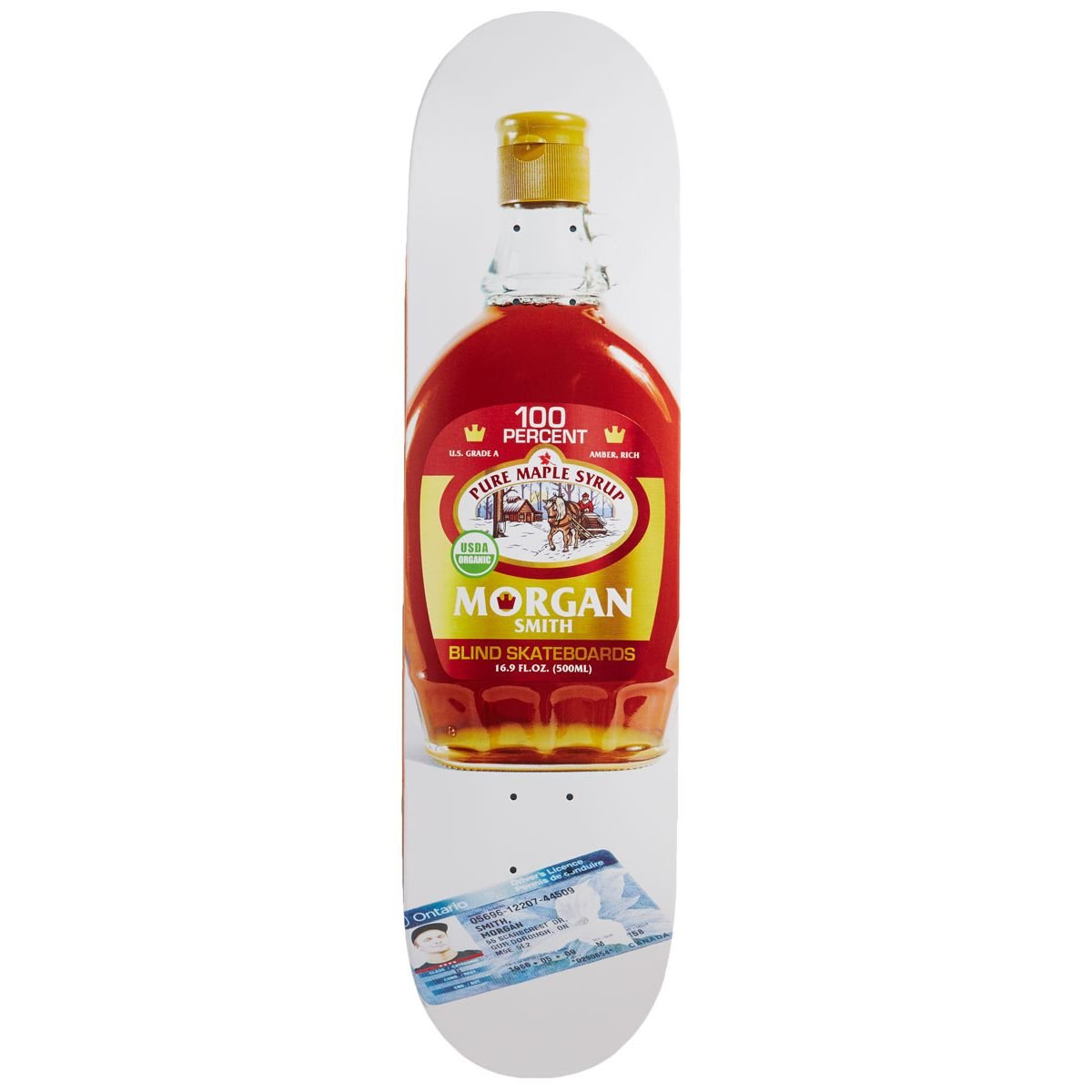 Blind Tribute Syrup R7 Skateboard Deck - Morgan Smith Pro Model - 8.125\