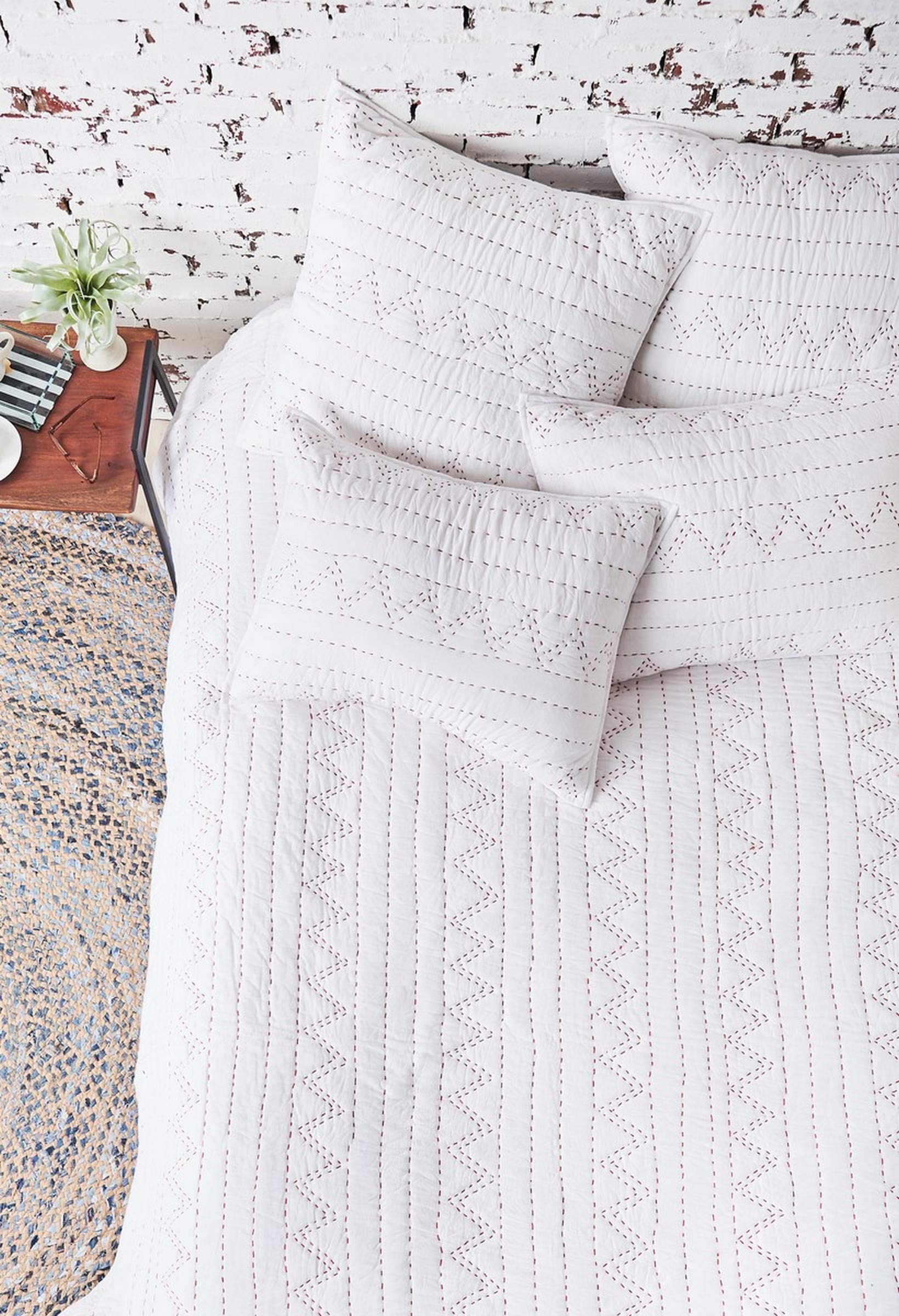 Carol & Frank Breck Full/Queen Quilt Set - Soft Luxury Bedding in Crisp White - Perfect for Master Bedrooms, Guest Rooms & Cozy Home Decor
