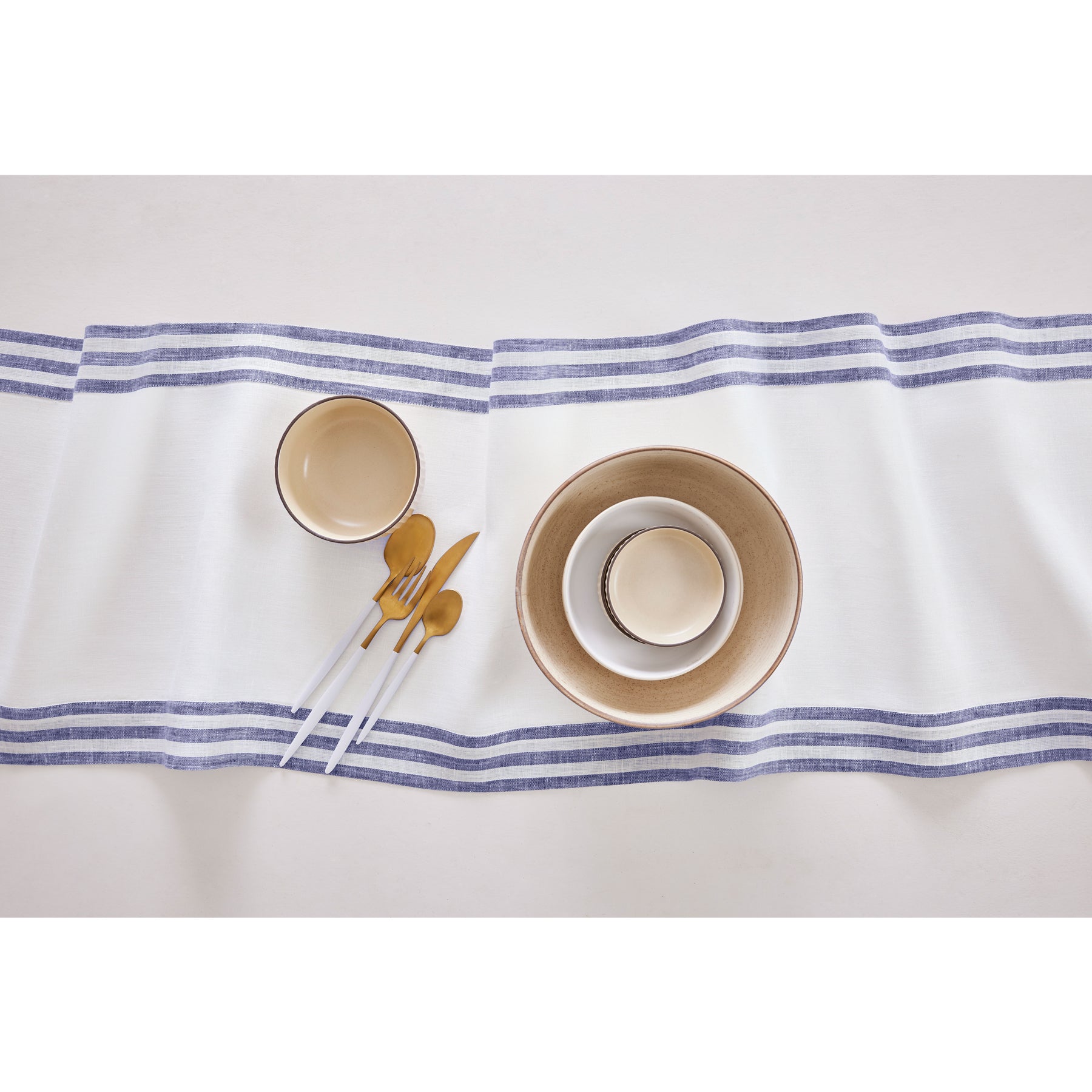 Elegant Mila Table Runner - Premium Linen Dining Decor for Weddings, Holidays & Everyday Use