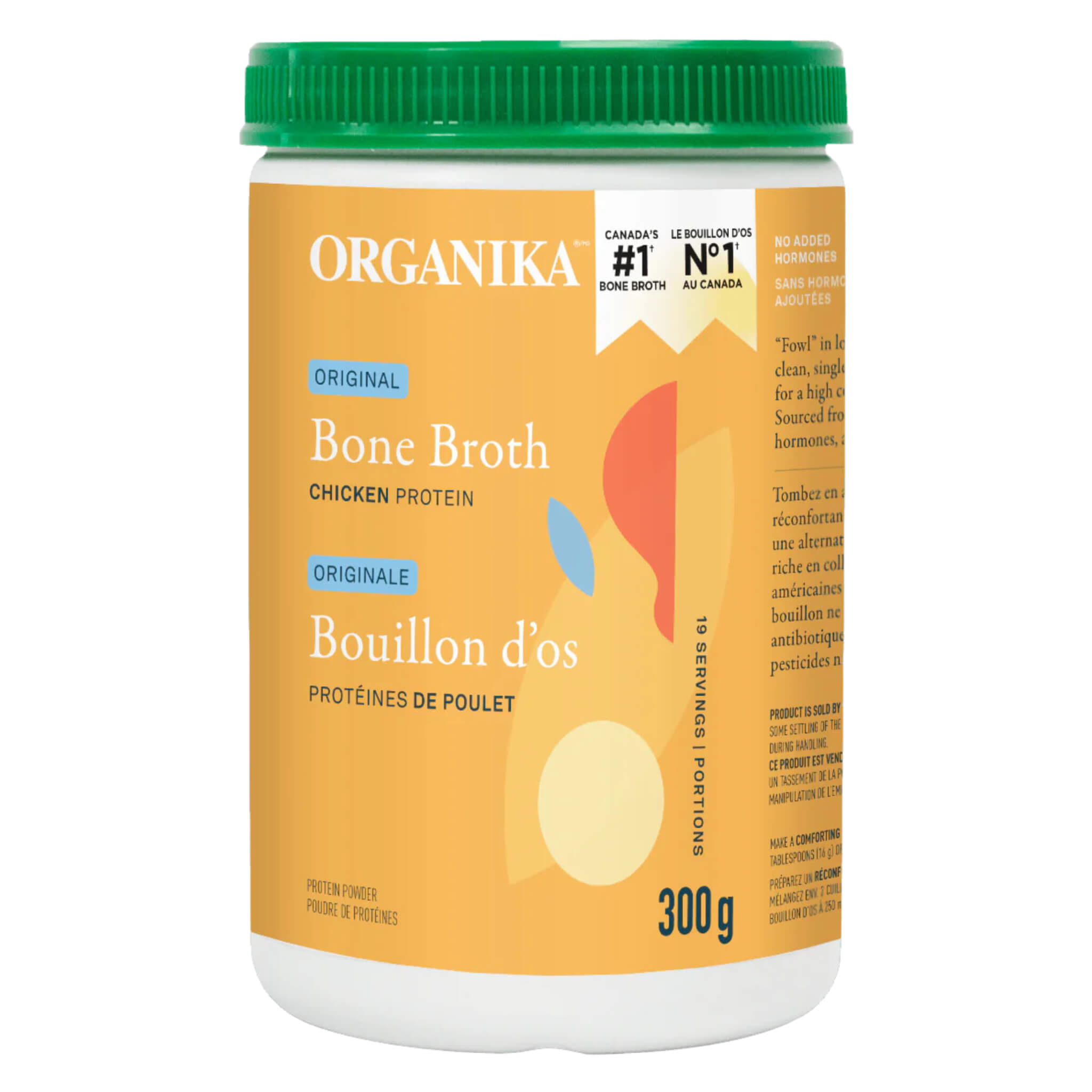 Organic Chicken Bone Broth Protein Powder - Grass-Fed, Keto & Paleo Friendly - Supports Gut Health & Joint Recovery - Perfect for Smoothies, Soups & Post-Workout Recovery