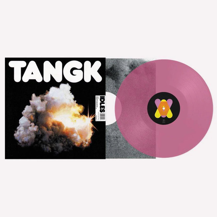 IDLES 'Tangk' Limited Edition Pink Vinyl LP Record - Perfect for Music Lovers & Vinyl Collectors - Great for Home Listening, Gifts & Record Collections